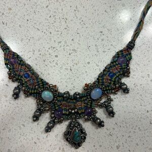 Isha Elafi Nomadic Macrame Necklace